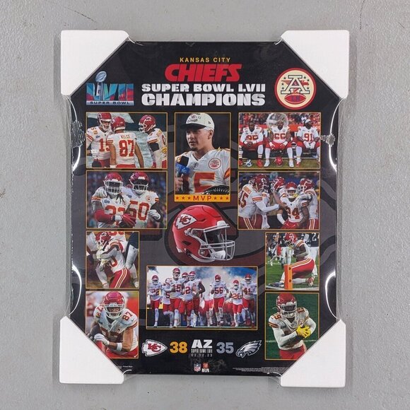 Other - Super Bowl LVII 2023 Kansas City Chiefs - Champions 16x20" Poster-Plaque *NEW*